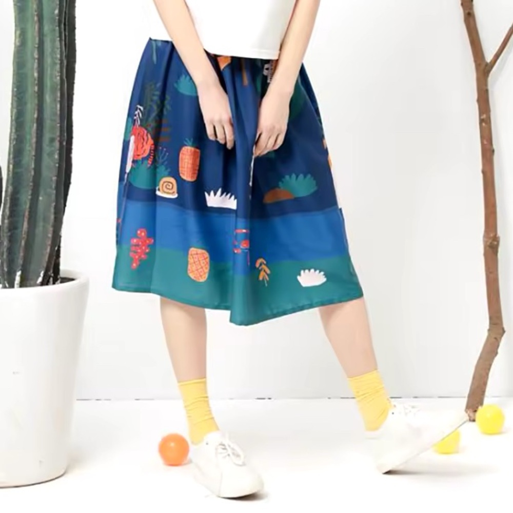 Fun skirt with an elastic band